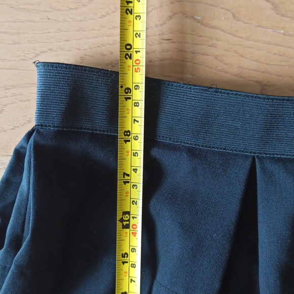 3.1 Philip Lim Black Pleated Wool Mini Skirt - Picture 8 of 10